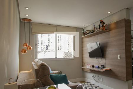 Sala de TV de apartamento à venda com 2 quartos, 84m² em Jardim Parque Morumbi, São Paulo