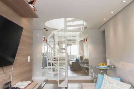 Detalhe da Sala de apartamento à venda com 2 quartos, 84m² em Jardim Parque Morumbi, São Paulo