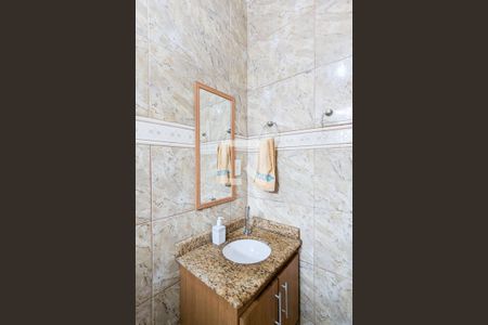 Banheiro da suíte de casa à venda com 3 quartos, 150m² em Vila Planalto, São Bernardo do Campo