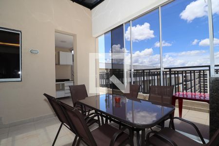 Apartamento para alugar com 110m², 1 quarto e 1 vagaVaranda