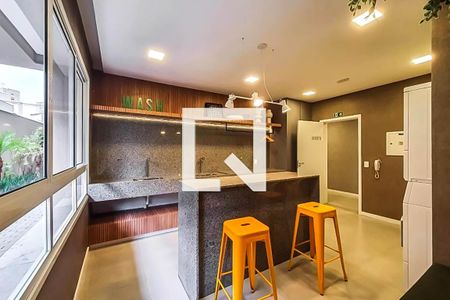 Studio para alugar com 35m², 1 quarto e sem vaga Studio para alugar com 35m², 1 quarto e sem vagaHall/coworking