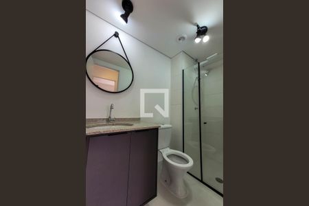 Banheiro de kitnet/studio para alugar com 1 quarto, 35m² em Vila Mariana, São Paulo