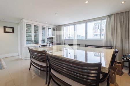 Sala de Jantar de apartamento à venda com 3 quartos, 268m² em Chácara Itaim, São Paulo