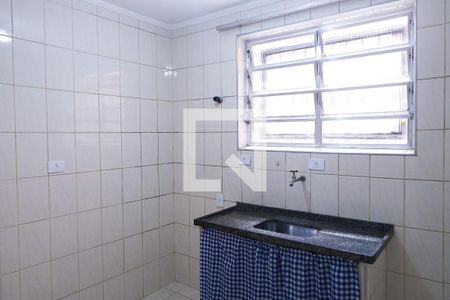 Cozinha de kitnet/studio para alugar com 1 quarto, 31m² em Centro, São Vicente