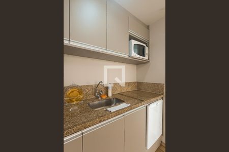 Sala/Cozinha de kitnet/studio para alugar com 1 quarto, 40m² em Centro, Guarulhos