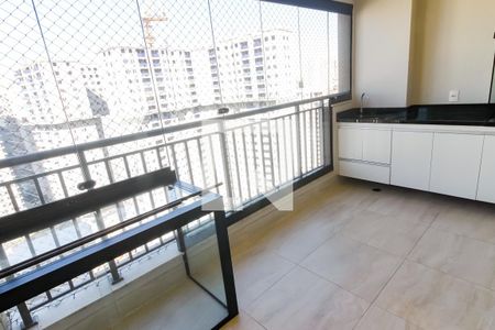 Varanda da Sala de apartamento para alugar com 2 quartos, 67m² em Vila Andrade, São Paulo