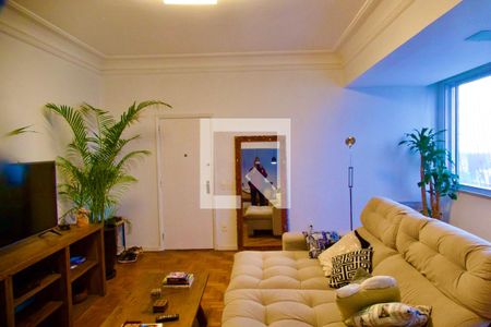 Sala de apartamento à venda com 2 quartos, 110m² em Leblon, Rio de Janeiro