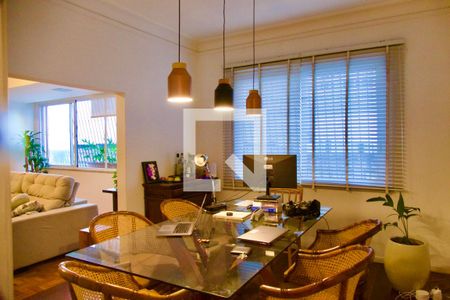 Sala de jantar de apartamento à venda com 2 quartos, 110m² em Leblon, Rio de Janeiro