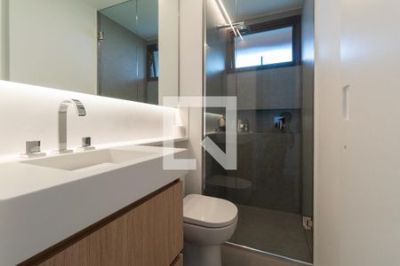 Apartamento à venda com 72m², 1 quarto e 1 vagaSuíte  - banheiro