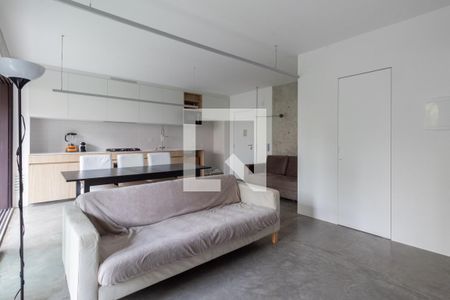 Sala de apartamento à venda com 1 quarto, 72m² em Vila Madalena, São Paulo
