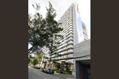 Studio à venda com 51m², 1 quarto e 1 vagaFachada do prédio 