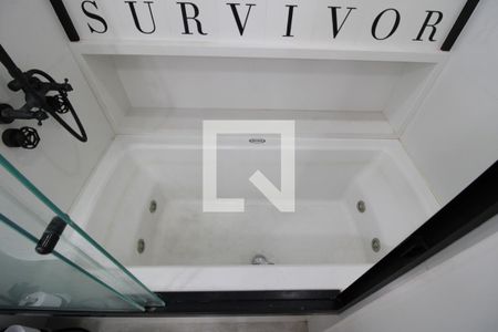 Studio à venda com 51m², 1 quarto e 1 vagaDetalhe do banheiro - Banheira 
