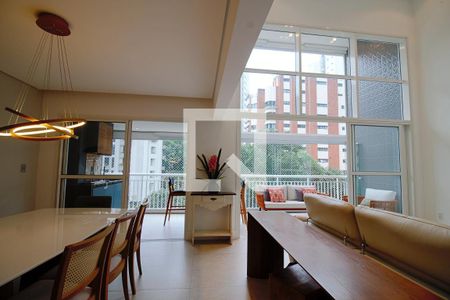 Sala de apartamento à venda com 3 quartos, 171m² em Vila Suzana, São Paulo