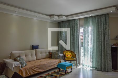 Sala de apartamento para alugar com 2 quartos, 80m² em Vila Euclides, São Bernardo do Campo
