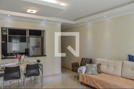 Sala de apartamento para alugar com 2 quartos, 80m² em Vila Euclides, São Bernardo do Campo