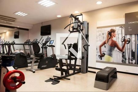 Apartamento à venda com 44m², 1 quarto e 1 vaga Apartamento à venda com 44m², 1 quarto e 1 vagaÁrea comum - Academia