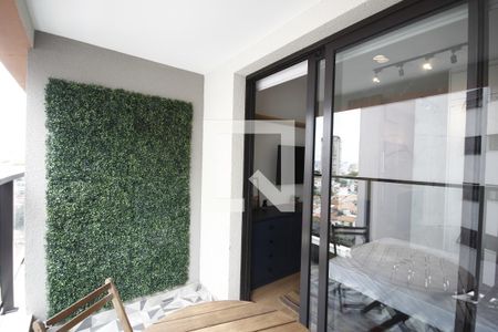 Studio à venda com 24m², 1 quarto e sem vagaVaranda