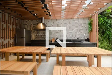 Studio à venda com 24m², 1 quarto e sem vaga Studio à venda com 24m², 1 quarto e sem vagaChurrasqueira
