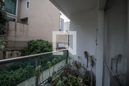 Varanda da Sala de apartamento à venda com 3 quartos, 124m² em Vila Monte Alegre, São Paulo