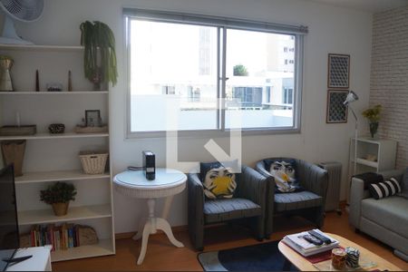 Sala de apartamento para alugar com 1 quarto, 67m² em Batel, Curitiba