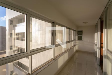 Varanda da Sala de apartamento para alugar com 1 quarto, 79m² em Lourdes, Belo Horizonte