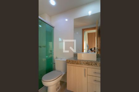 Banheiro da Suíte de apartamento para alugar com 1 quarto, 79m² em Lourdes, Belo Horizonte