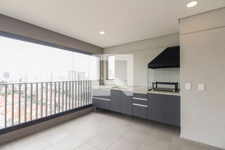 Varanda Gourmet  de apartamento para alugar com 3 quartos, 164m² em Tatuapé, São Paulo