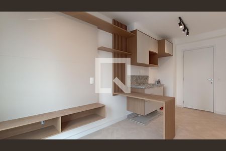 Sala e Cozinha de apartamento para alugar com 1 quarto, 320m² em Pinheiros, São Paulo