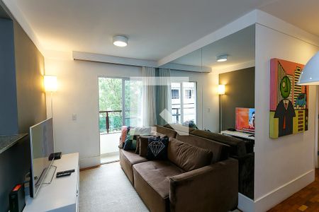 Sala de apartamento à venda com 2 quartos, 50m² em Jardim Ampliação, São Paulo