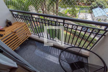 Varanda da Sala de apartamento para alugar com 2 quartos, 70m² em Vila Suzana, São Paulo