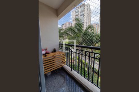 Varanda da Sala de apartamento à venda com 2 quartos, 70m² em Vila Suzana, São Paulo