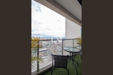 Sacada do Studio de apartamento à venda com 1 quarto, 32m² em Centro, Osasco