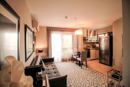 Sala  de apartamento para alugar com 1 quarto, 51m² em Bela Vista, São Paulo