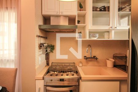 Cozinha  de apartamento para alugar com 1 quarto, 51m² em Bela Vista, São Paulo