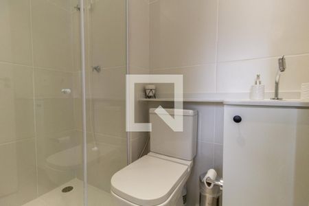 Studio para alugar com 27m², 1 quarto e sem vaga Studio para alugar com 27m², 1 quarto e sem vagaBanheiro