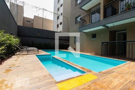 Studio para alugar com 27m², 1 quarto e sem vaga Studio para alugar com 27m², 1 quarto e sem vagaÁrea comum - Piscina