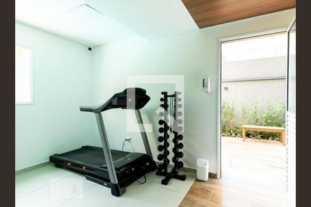 Studio para alugar com 27m², 1 quarto e sem vaga Studio para alugar com 27m², 1 quarto e sem vagaÁrea comum - Academia