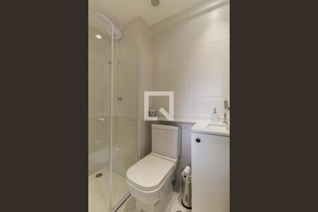 Studio para alugar com 27m², 1 quarto e sem vaga Studio para alugar com 27m², 1 quarto e sem vagaBanheiro