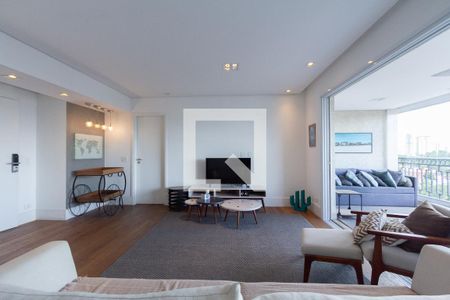 Sala de apartamento para alugar com 3 quartos, 156m² em Vila Olímpia, São Paulo