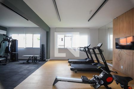 Apartamento para alugar com 37m², 1 quarto e sem vagaAcademia