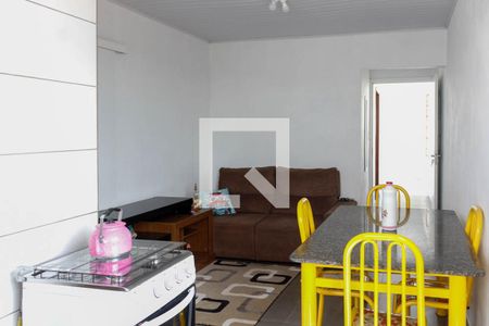 Sala  de apartamento para alugar com 1 quarto, 40m² em Jardim Carvalho, Porto Alegre