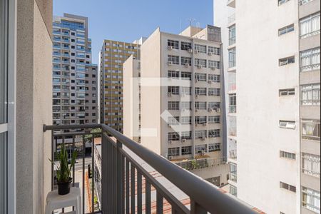 Varanda do Studio de kitnet/studio para alugar com 1 quarto, 20m² em Bela Vista, São Paulo