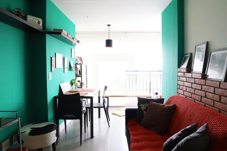Sala de apartamento para alugar com 1 quarto, 40m² em Campos Elíseos, São Paulo