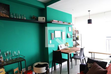 Sala de apartamento para alugar com 1 quarto, 40m² em Campos Elíseos, São Paulo