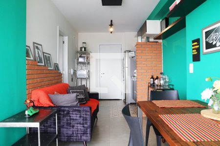 Sala de apartamento para alugar com 1 quarto, 40m² em Campos Elíseos, São Paulo
