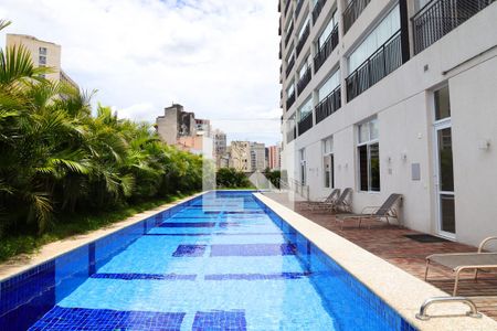 Apartamento para alugar com 40m², 1 quarto e 1 vaga Apartamento para alugar com 40m², 1 quarto e 1 vagaÁrea comum - Piscina