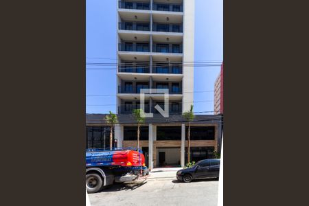 Studio para alugar com 24m², 1 quarto e sem vaga Studio para alugar com 24m², 1 quarto e sem vagaFachada