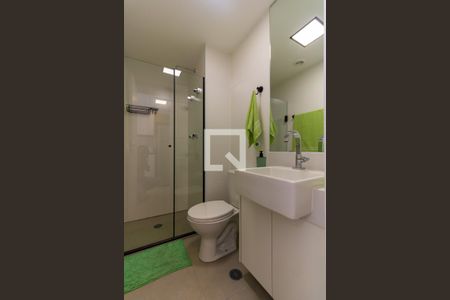 Studio para alugar com 24m², 1 quarto e sem vaga Studio para alugar com 24m², 1 quarto e sem vagaBanheiro