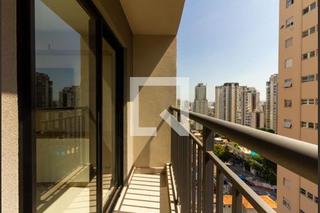 Varanda  de kitnet/studio para alugar com 1 quarto, 24m² em Perdizes, São Paulo