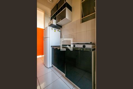 Cozinha de kitnet/studio para alugar com 1 quarto, 21m² em Centro Histórico, Porto Alegre
